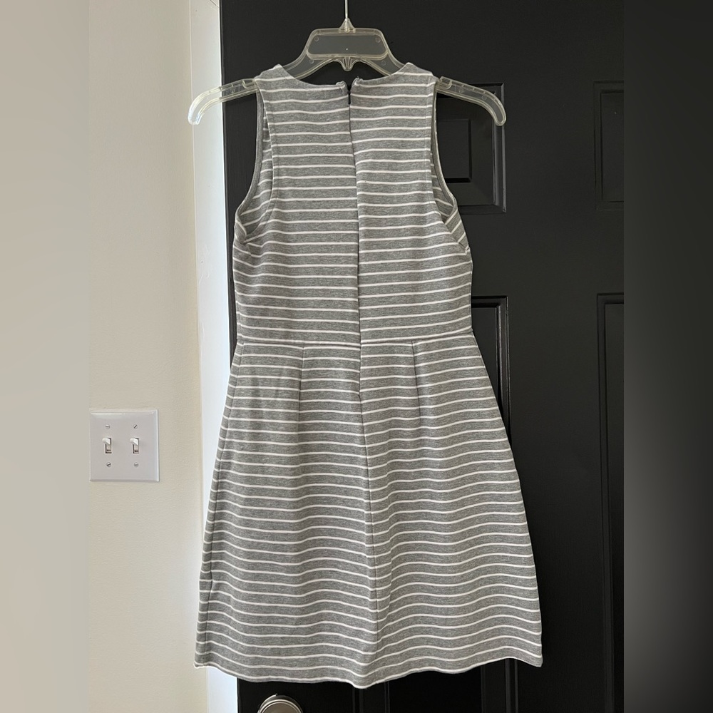 Striped sleeveless dress